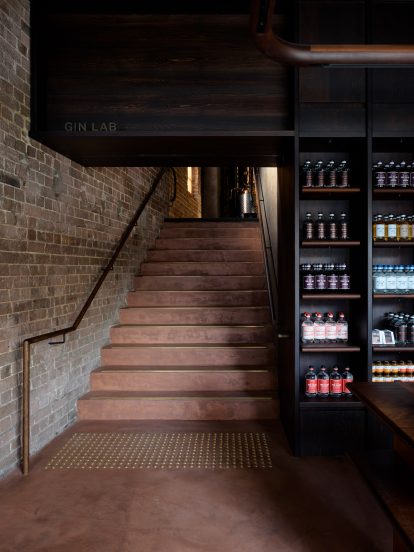 Four Pillars Laboratory includes a gin shop