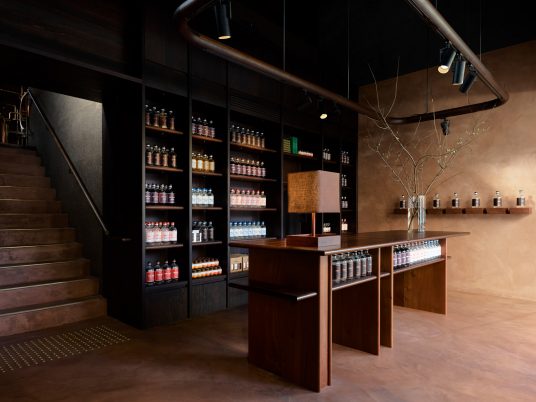 Four Pillars Laboratory includes a gin shop