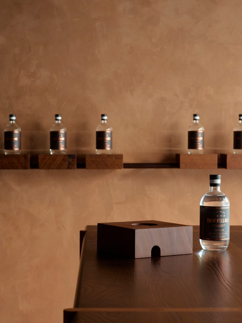Furniture inside Four Pillars Laboratory is made from Australian hardwoods