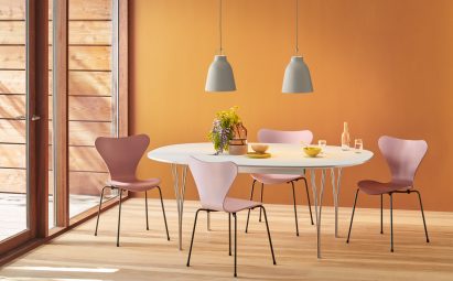 Fritz Hansen launches Series 7, Ant and Grand Prix chair designs by Arne Jacobsen in 16 new colours