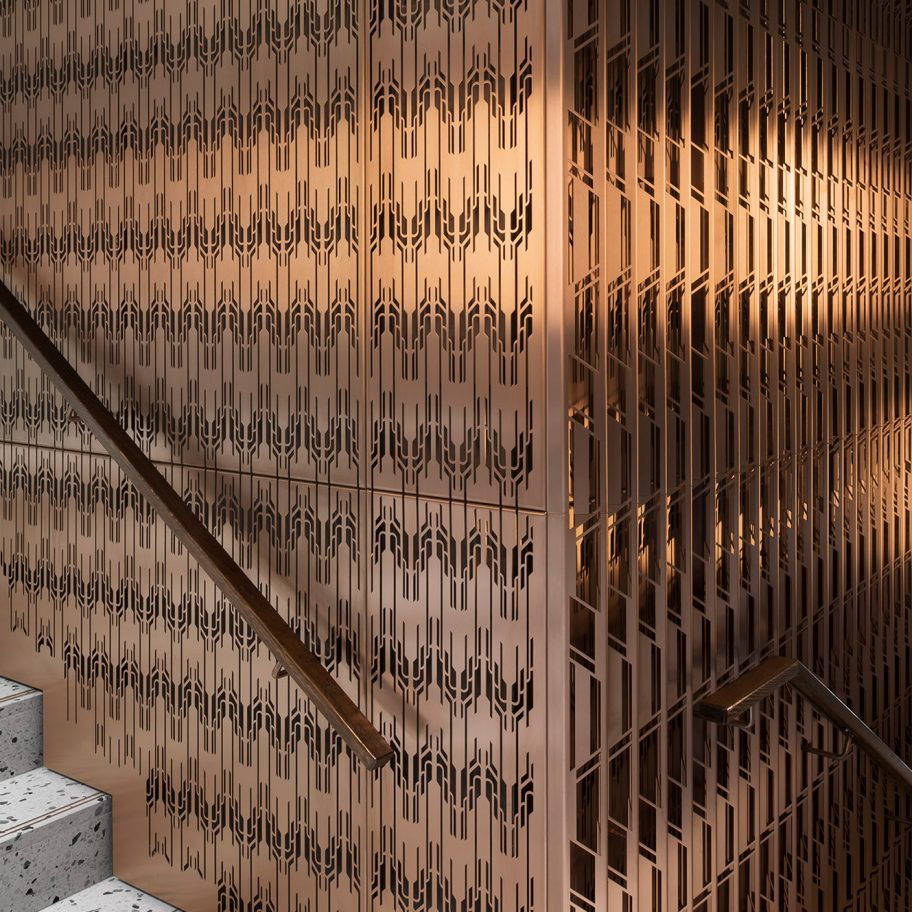 Bureau de Change inserts bronze lift into The Gaslight building in London