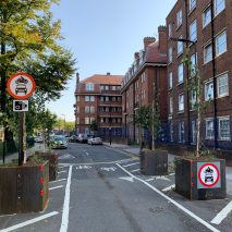 A low traffic neighbourhood in Hackney