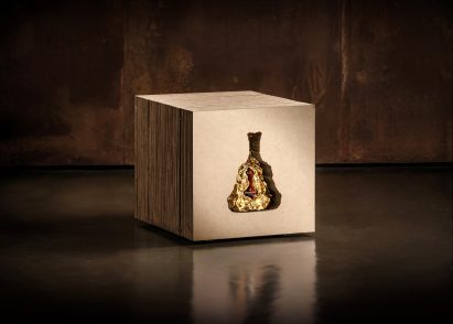 150th anniversary Hennessy XO cognac bottle by Frank Gehry