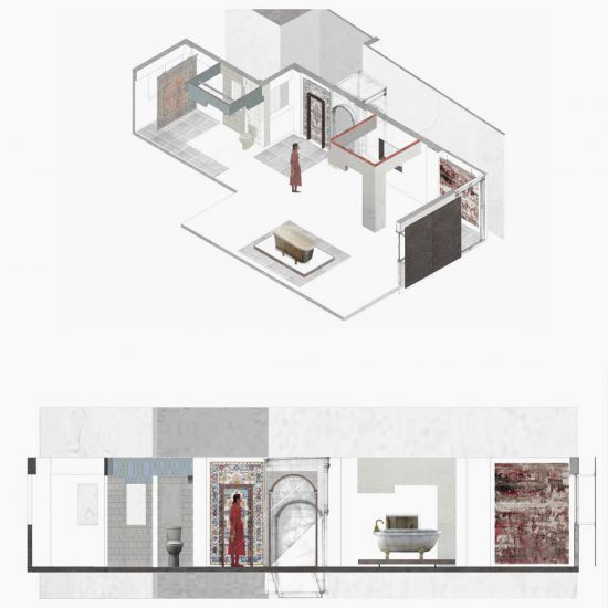 Enfilades Through Time by Ka Siu Lam for PolyU Design school show