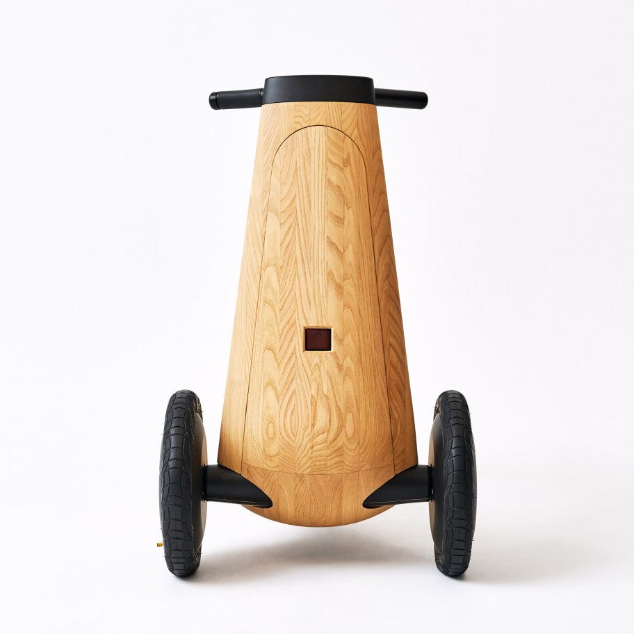 Mikiya Kobayashi designs electric ILY-Ai scooter made from wood