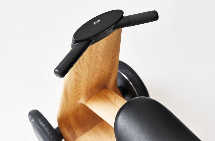 Mikiya Kobayashi designs electric ILY-Ai scooter made from wood