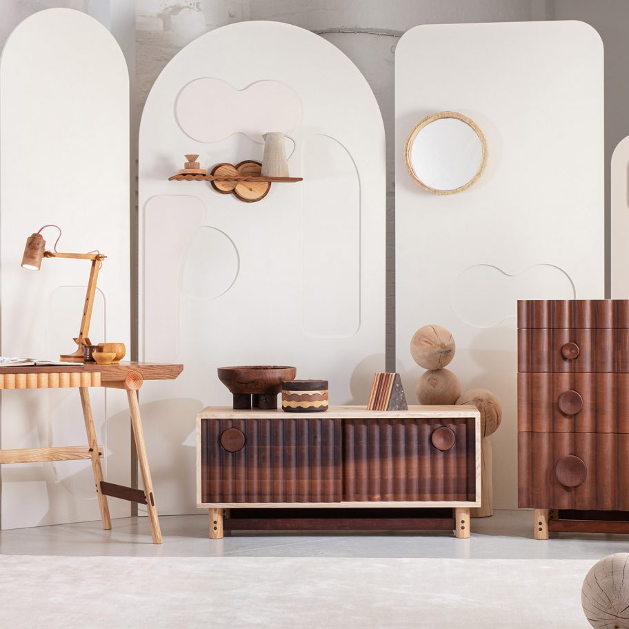 Jan Hendzel Studio's Bowater collection made using British hardwood