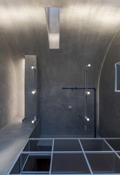Interior of microcafe joys by Onexn in narrow gap in Shenzhen