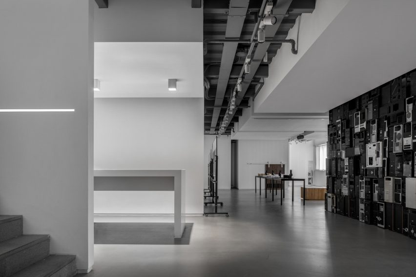 A temporary exhibition in KCC Office by KCC Design