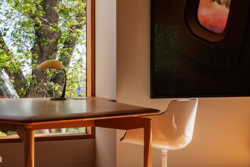 Chair in Kew Residence by John Wardle Architects in Melbourne, Australia