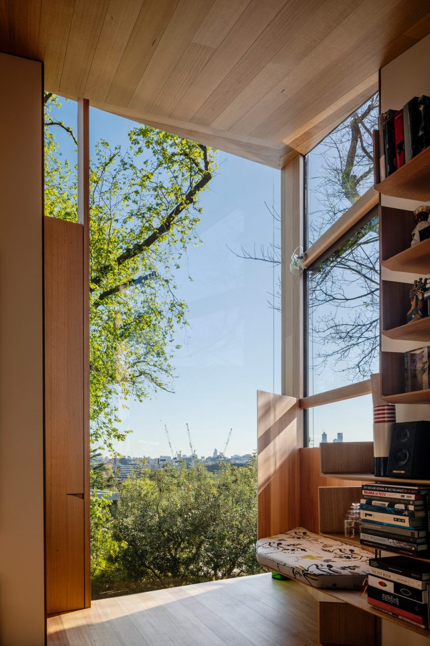 Window in Kew Residence by John Wardle Architects in Melbourne, Australia