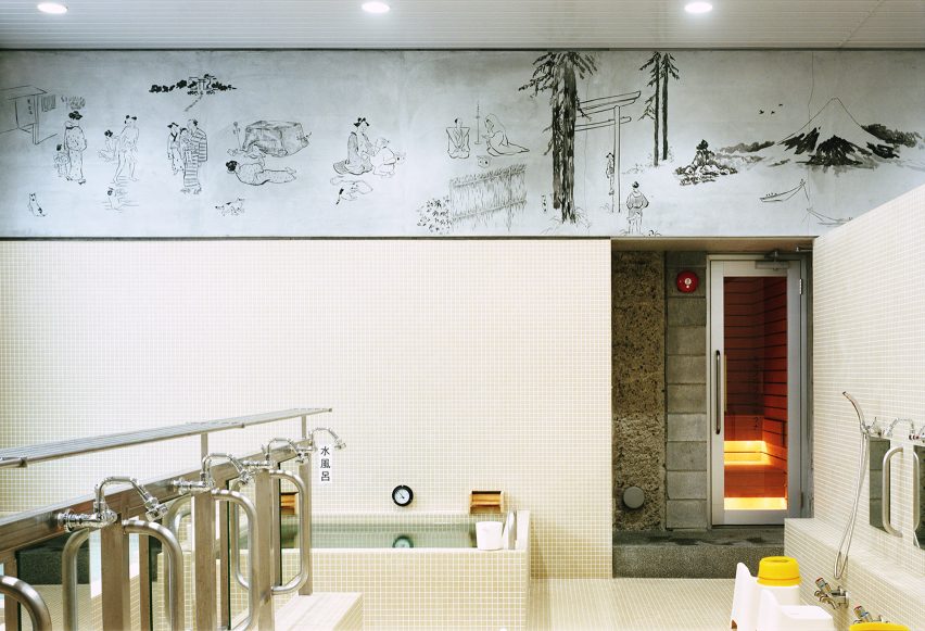 Koganeyu by Schemata Architects renovation in Japan