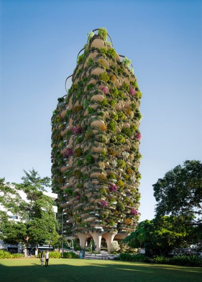 Urban Forest high rise apartment building in Brisbane by Koichi Takada Architects
