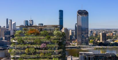 Urban Forest high rise apartment building in Brisbane by Koichi Takada Architects
