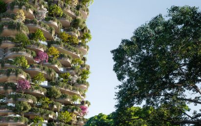 Urban Forest high rise apartment building in Brisbane by Koichi Takada Architects