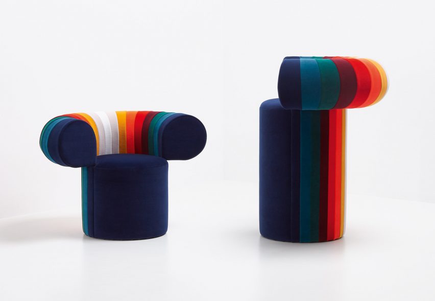 Kvadrat's Knit! exhibition sees 28 designers create objects upholstered in its Febrik textile range