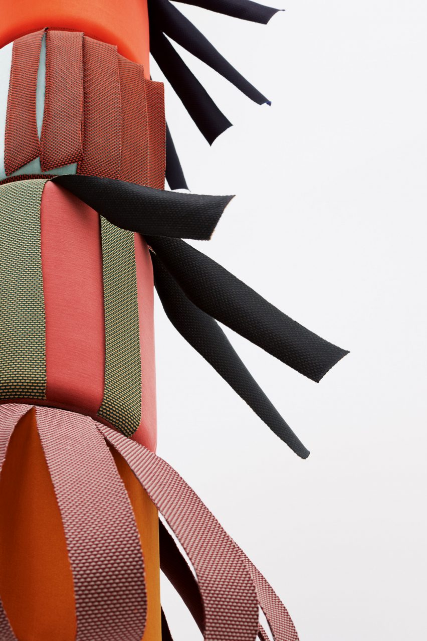 Kvadrat's Knit! exhibition sees 28 designers create objects upholstered in its Febrik textile range