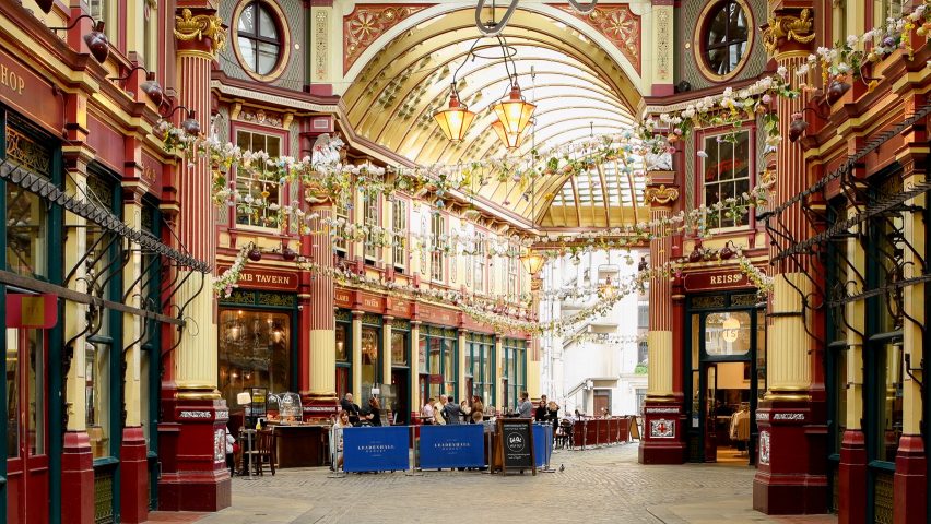 Leadenhall Market in London's financial district