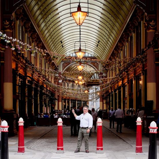 Leadenhall Market in London's financial district