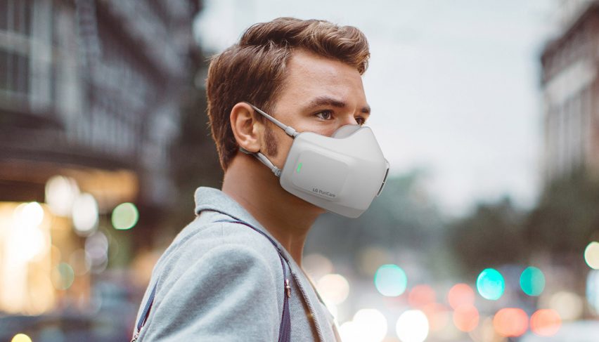 LG kits out face mask with battery-powered air purification system