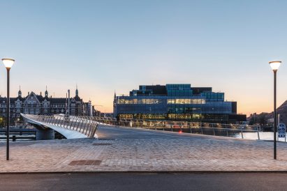 The Lille Langebro bridge in Copenhagen by WilkinsonEyre