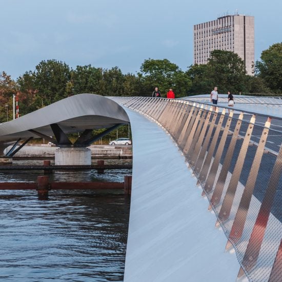 The Lille Langebro bridge in Copenhagen by WilkinsonEyre