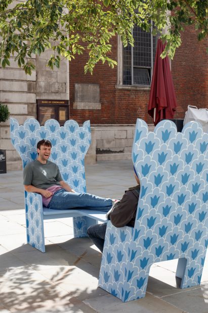 The Two-Seater Rule bench by Iain Jamieson with Dave Drury