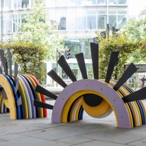 Look Up benches by Oli Colman
