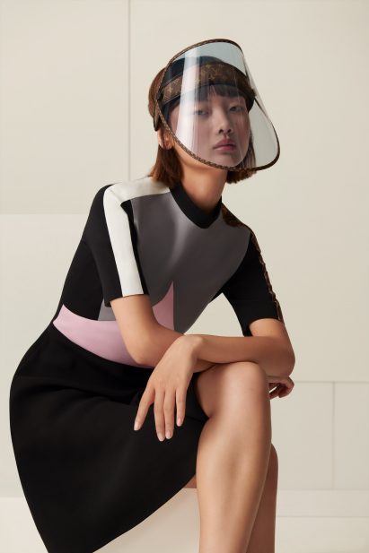 Louis Vuitton unveils face shield that doubles as a cap