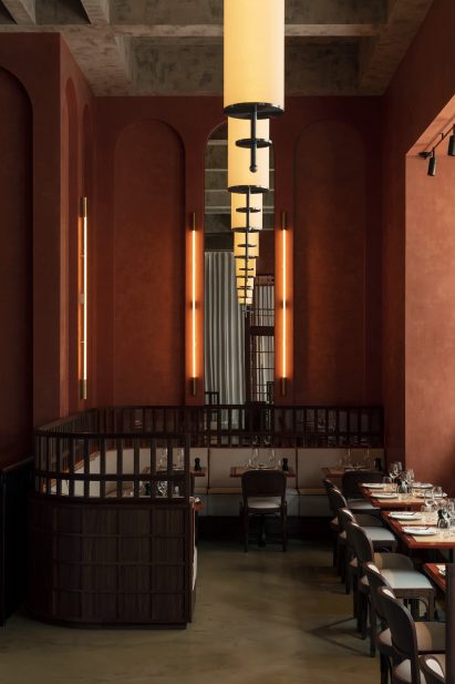 Maison François restaurant designed by John Whelan