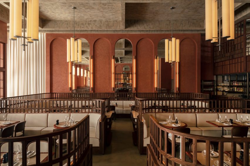 Maison François restaurant designed by John Whelan