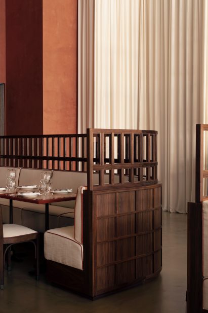 Maison François restaurant designed by John Whelan