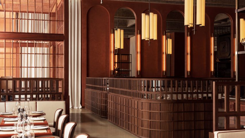 Maison François restaurant designed by John Whelan