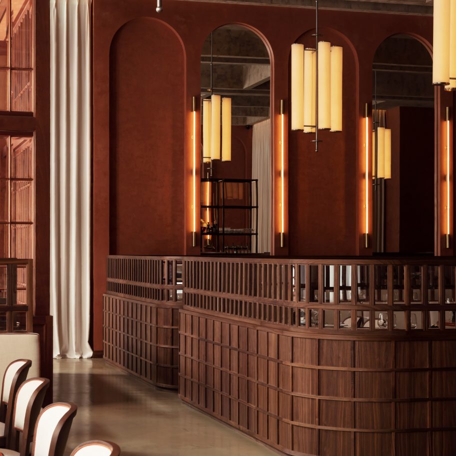 Maison François restaurant designed by John Whelan