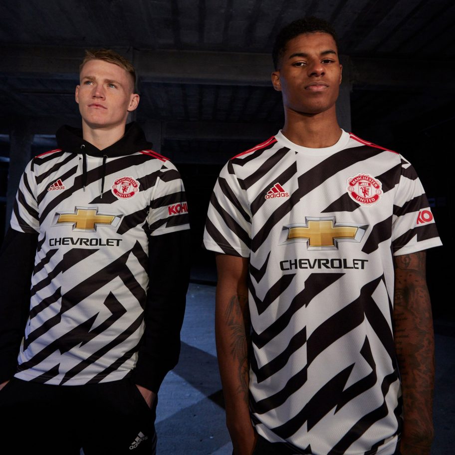 Adidas creates Manchester United dazzle camouflage kit for 2020/21 season