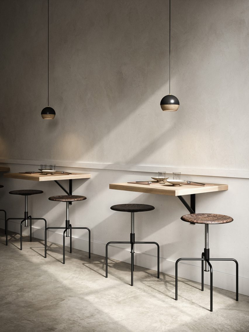 Mask Stool by Earth Studio