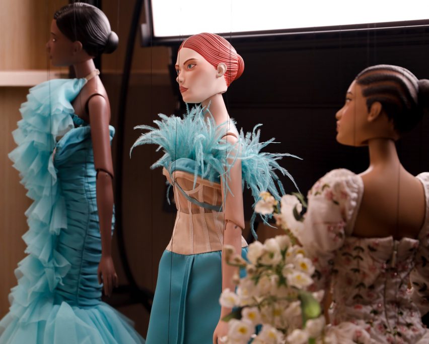 Jeremy Scott curates socially-distant puppet show for Moschino's spring 2021 fashion collection