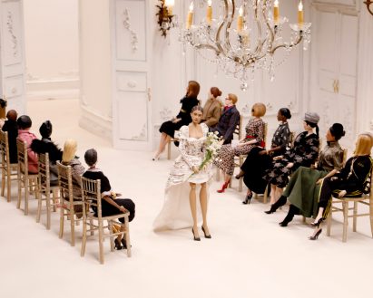 Jeremy Scott curates socially-distant puppet show for Moschino's spring 2021 fashion collection