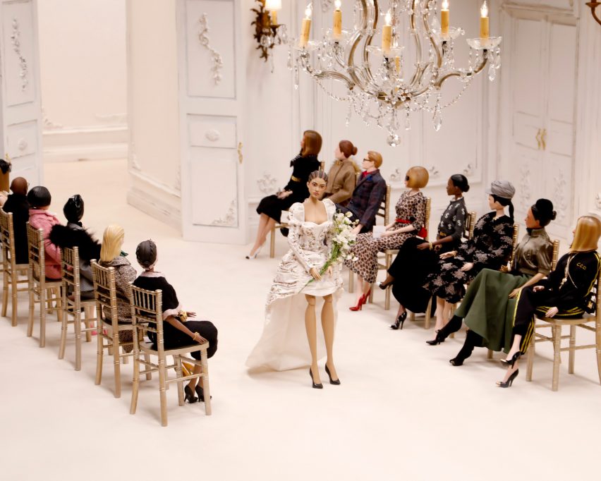 Jeremy Scott curates socially-distant puppet show for Moschino's spring 2021 fashion collection