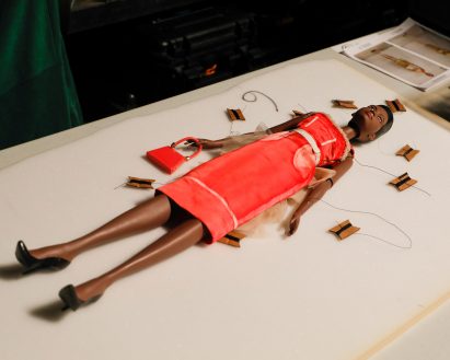 Jeremy Scott curates socially-distant puppet show for Moschino's spring 2021 fashion collection