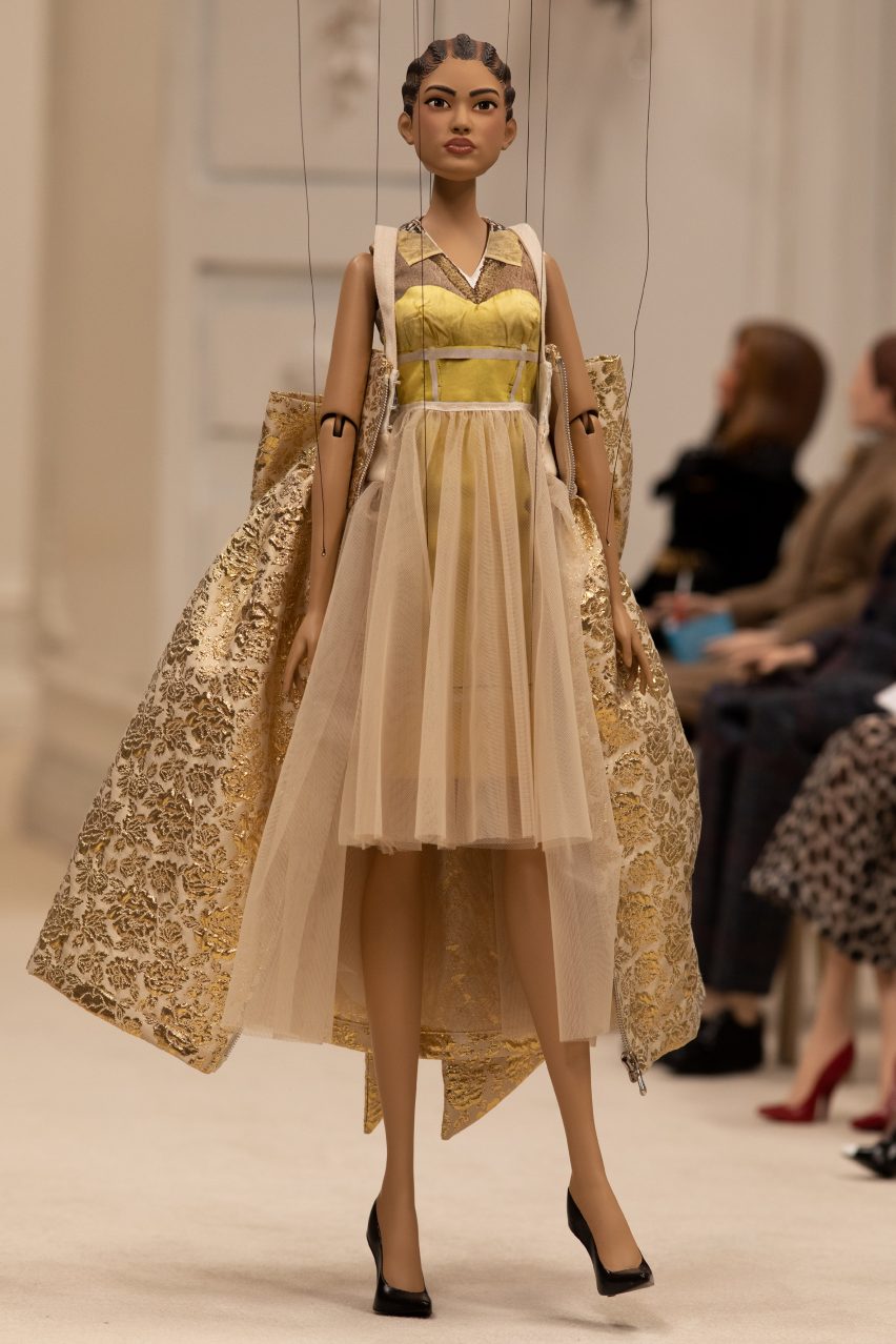 Jeremy Scott curates socially-distant puppet show for Moschino's spring 2021 fashion collection