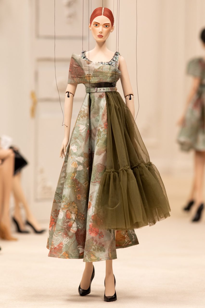 Jeremy Scott curates socially-distant puppet show for Moschino's spring 2021 fashion collection
