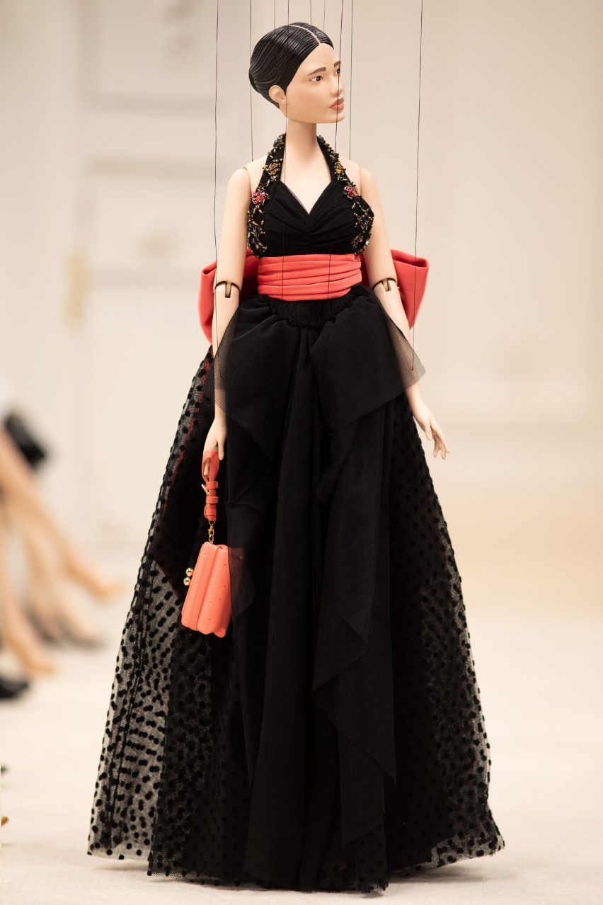 Jeremy Scott curates socially-distant puppet show for Moschino's spring 2021 fashion collection