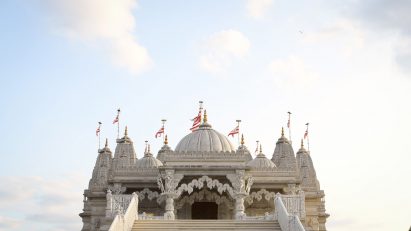 Still of Open House London's short film on Neasden Temple