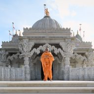 Still of Open House London's short film on Neasden Temple