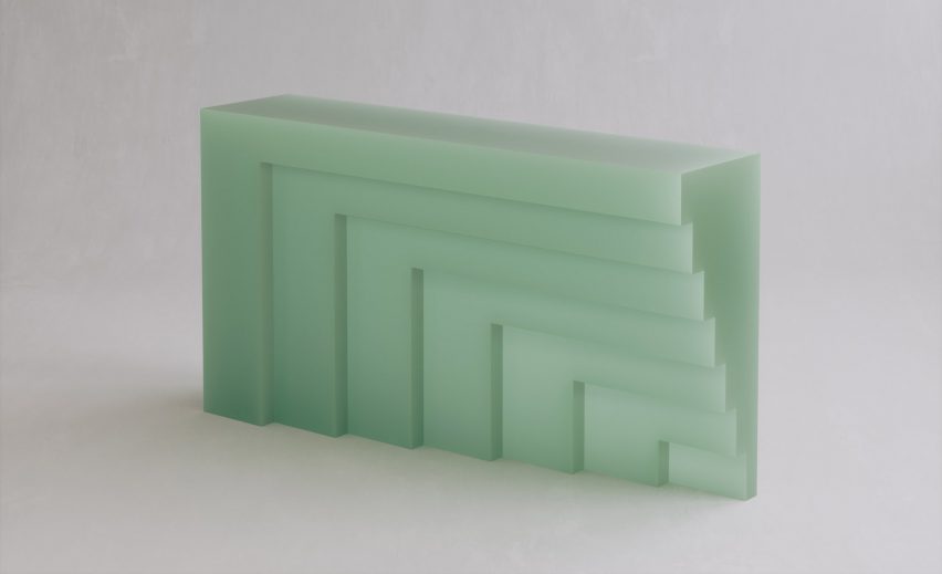Niko Koronis designs G collection of furniture from resin
