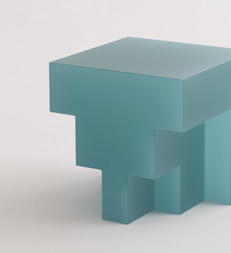 Niko Koronis designs G collection of furniture from resin