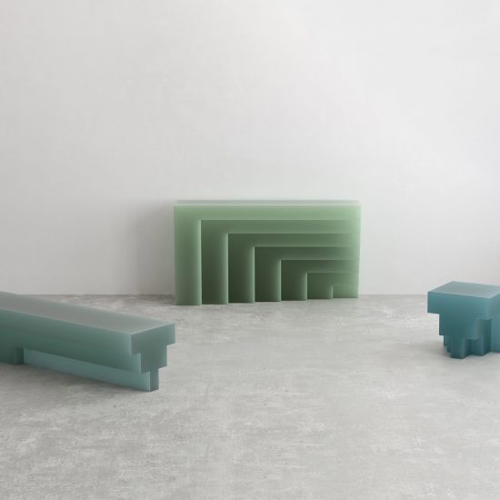 Niko Koronis designs G collection of furniture from resin