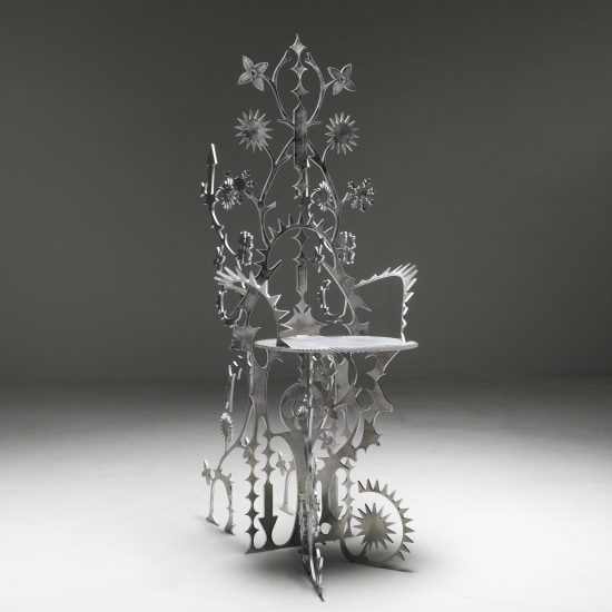 Ornamentum furniture collection is decorated “to the point of being functionless”
