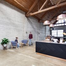 Alice D’Andrea creates industrial coffee roastery in Vancouver steel foundry